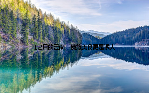 12月的云南, 傣族美食更是诱人